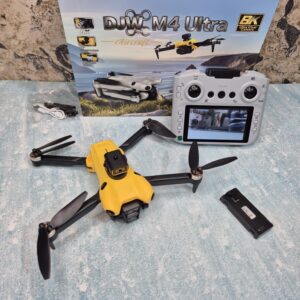 DJW M4 Ultra Foldable Brushless Drone with Display