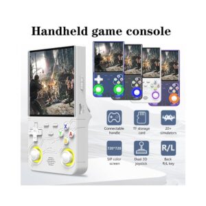 R36 Ultra Retro Handheld Game Console,with 64G Built-in 20000+ Games,3000mAh Rechargeable,Support 20+ Simulators,Linux System,4.0 Inch IPS Screen Portable Pocket Arcade