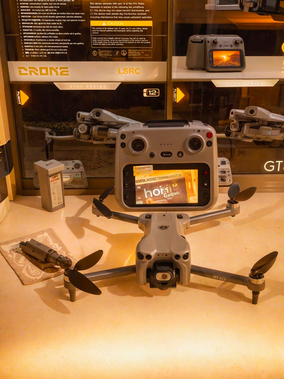 GT50 Pro Mini Drone with Remote Display – Dual Camera 4K HD, Foldable & Portable Design - Image 13