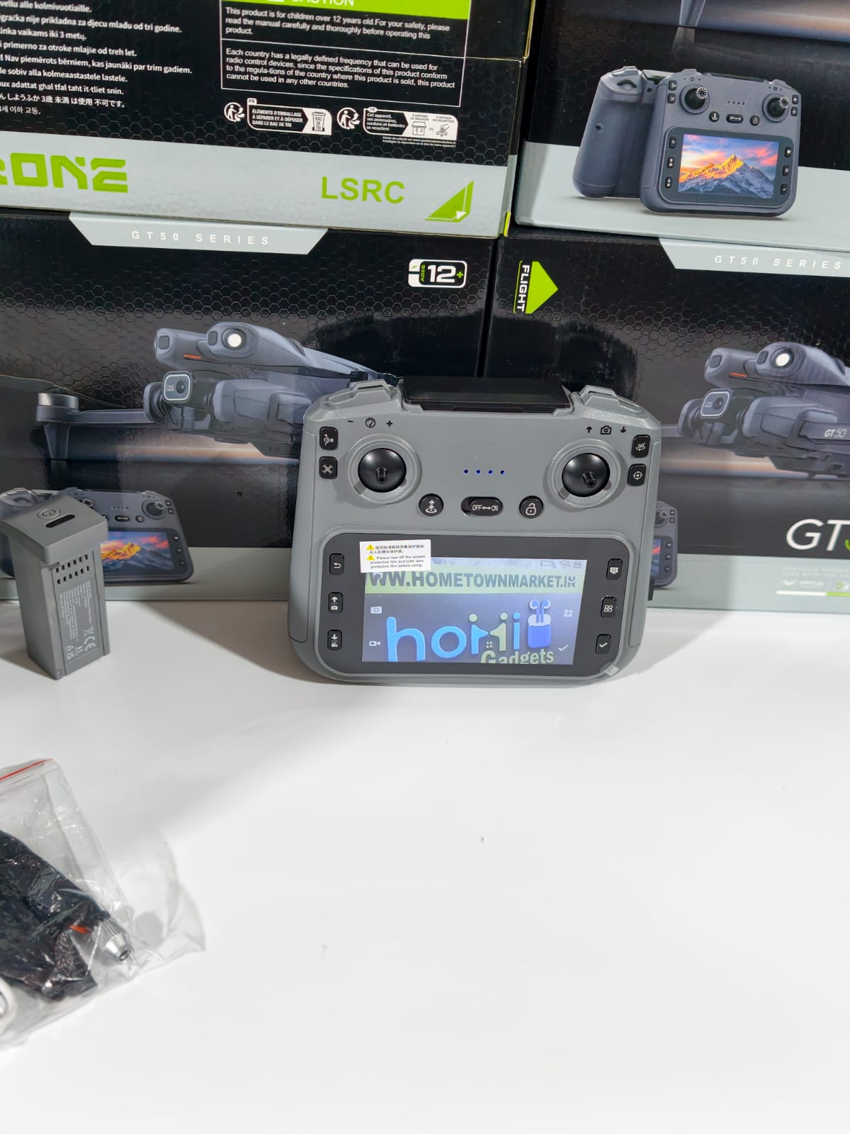 GT50 Pro Mini Drone with Remote Display – Dual Camera 4K HD, Foldable & Portable Design - Image 12