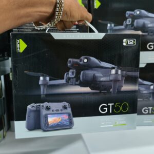 GT50 Pro Mini Drone with Remote Display – Dual Camera 4K HD, Foldable & Portable Design